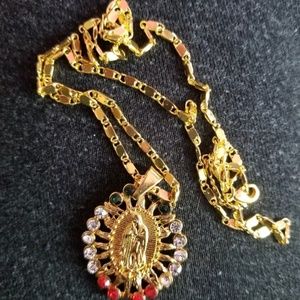 Virgen de Guadalupe Necklace